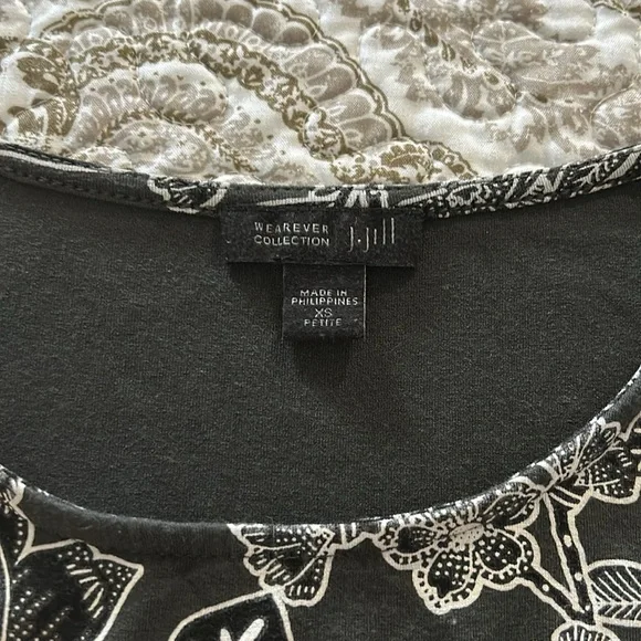 J Jill Wearever Collection Long Dress XSP XS Petite - Picture 3 of 9